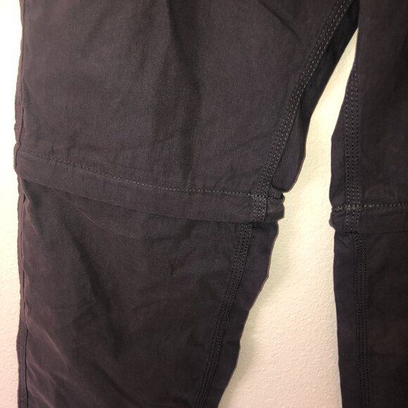 ๐ 4/$20 DEAL NWT LEE Sport Transformer Pants Shorts 14R Kids Slate Gray - Picture 5 of 5